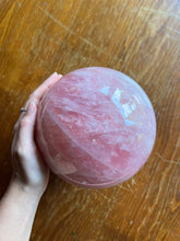 Load image into Gallery viewer, Rose Quartz Sphere
