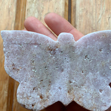 Load image into Gallery viewer, Pink amethyst butterfly
