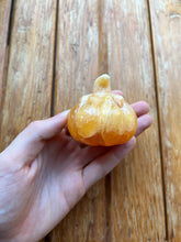 Load image into Gallery viewer, Orange Calcite Pumpkin
