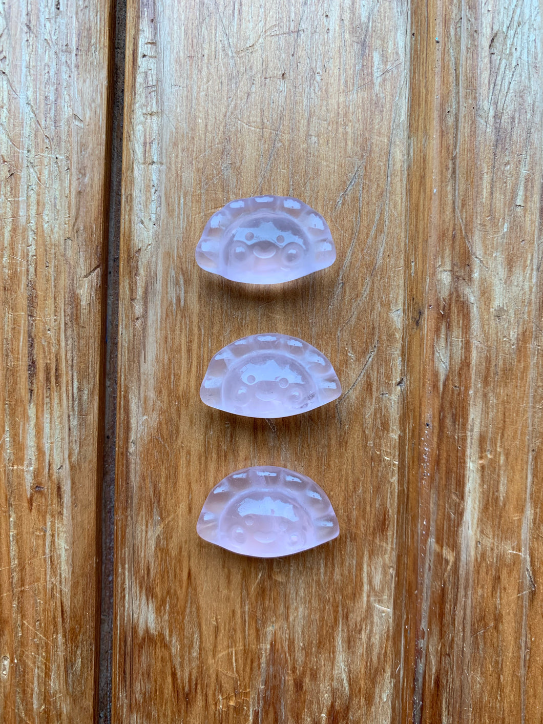 Rose quartz dumpling