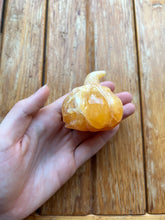 Load image into Gallery viewer, Orange Calcite Pumpkin
