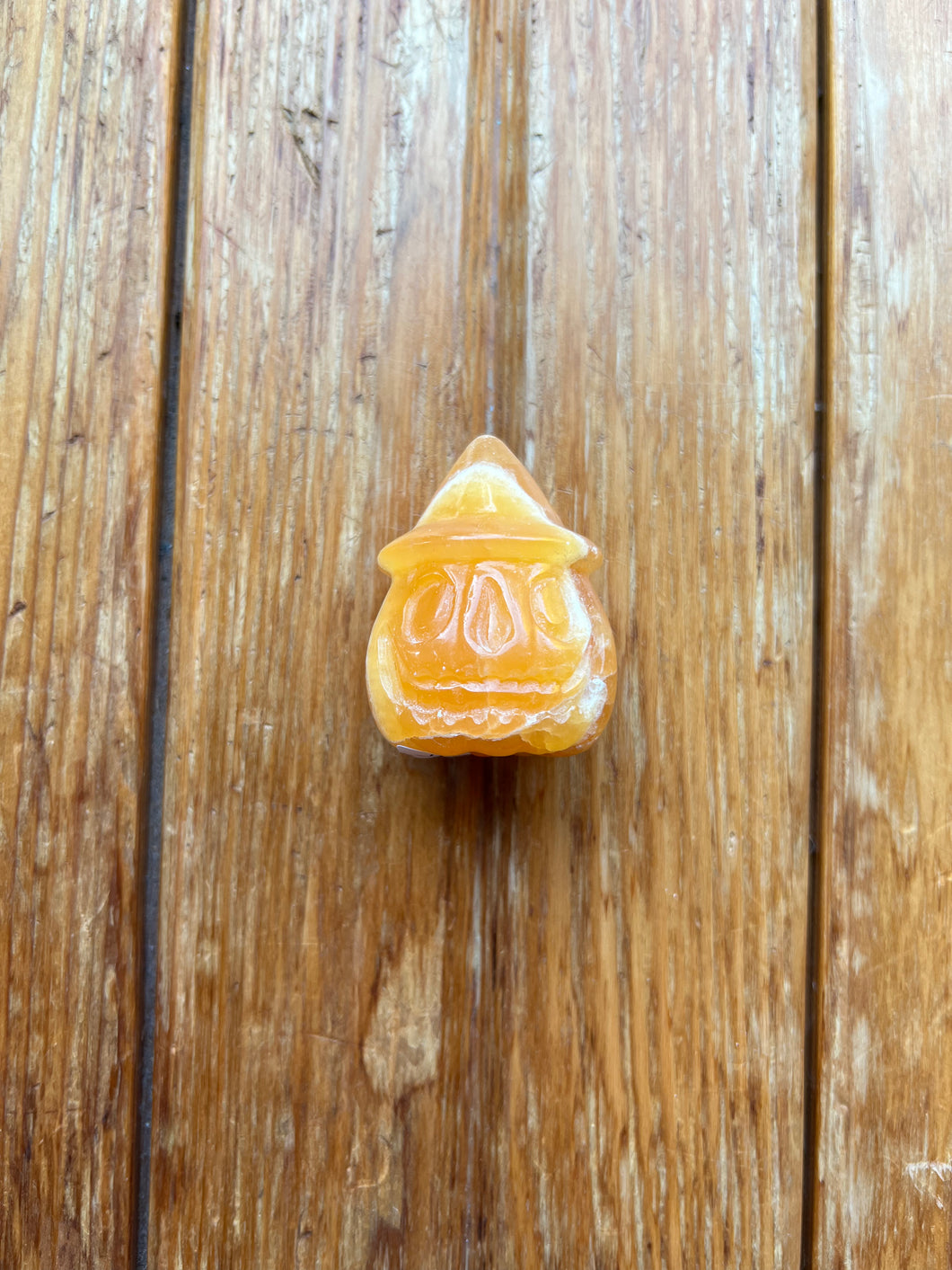 Orange Calcite Pumpkin