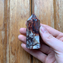 Load image into Gallery viewer, Crazy lace agate tower
